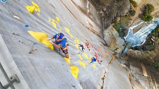 LIVE: World's Best Climbers Race Up GIANT Dam