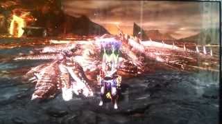 [MH3U] Village Alatreon Hunting Horn solo 13:26