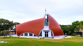 靜宜大學主顧聖母堂 洪清安建築師設計