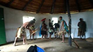 Zulu stick fighting