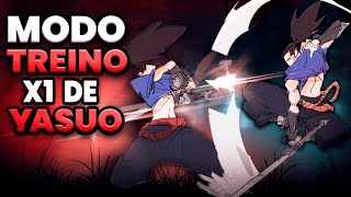 quando 2 mono yasuo com 6 Mi de maestria experimentam x1 no modo treino pela primeira vez