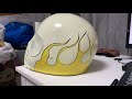 diy ヘルメット エイジング風塗装 ベース【tt u0026co. モトモト02 】aging paint helmet amateur painting