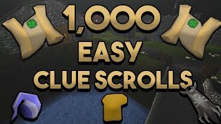 Loot From 1 000 Easy Clue Scrolls
