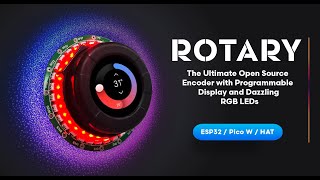 Rotary Encoder - LED Array \u0026 Touch LCD for ESP32/Pico/HAT