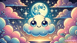 Drifting Through the Moonlit Sky | Soothing Lullaby for Kids