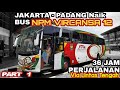 2 Days 1 Night Take a Bus to West Sumatra | NPM Vircansa Bus Trip Jakarta - Padang (Part 1)