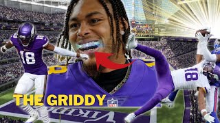 Justin Jefferson Griddy VIKINGS NFL Lifestyle is...