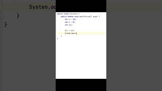 Division of two numbers in java