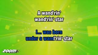 Lee Marvin - Wand'rin' Star - Karaoke Version from Zoom Karaoke