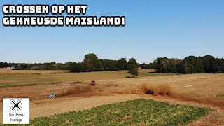 Crossen in het gekneusde maisland | DJI Mavic Air