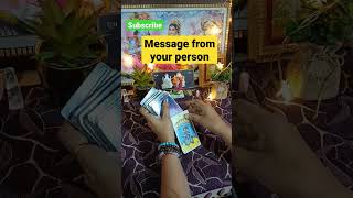 Message from your person🌹- All signs timeless reading #viral #viralshorts #viralvideo #tarot #love