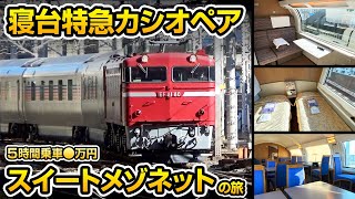 【機関車故障】寝台特急カシオペア号スイートメゾネットの旅【推進運転】