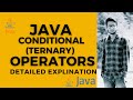 conditional operator in java | ternary operator in java | conditional(ternary) operator in java