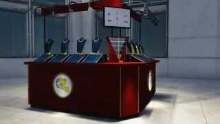 KIOSK Concept \u0026 Design - Animation Presentation by TOMCAD