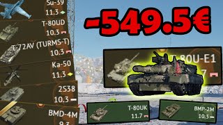 The ULTIMATE Wallet Warrior Experience in War Thunder