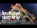 Incheon Day Trip | Chinatown, Wolmido theme park, grilled clams, Songdo Central Park & Hanok Village