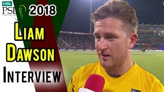 Liam Dawson Interview | Peshawar Zalmi Vs Quetta Gladiators | Eliminator 1  | HBL PSL 2018|M1F1