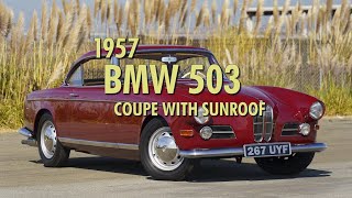 Walk Around - 1957 BMW 503 Coupe with Sunroof