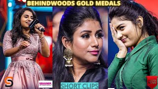 Behindwoods Gold Icon Awards 2021 | Gold Medal Awards| sam visual | shivangi | alaya manasa