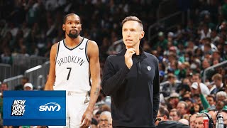Nets head coach Steve Nash talks about his relationship with Kevin Durant | SNY