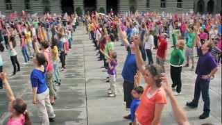 Bern, Switzerland - Up to Faith Global Dance 2012 - [OFFICIAL] Tanz Bundesplatz Bern