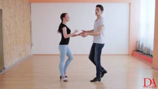 Salsa Combo #4 :  Copa/Pretzel/Cuddle Turn Variations | Salsa Tutorial by Marius\u0026Elena