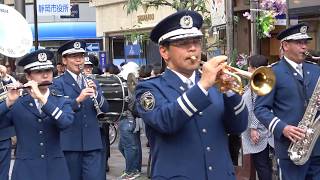 第62回静岡まつり　県警察音楽隊、シャイニングナイツ、静岡女子高校   (4Ｋ）