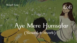 Aye Mere Humsafar | Lofi Song | (Slowed+reverb) | Aamir Khan | Hindi Song | Bengal Lofi Song |