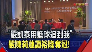 樂談裕隆SBL籃球奪冠！經營公司與打球哪個比較難？嚴陳莉蓮開心吐真言｜非凡財經新聞｜20230530