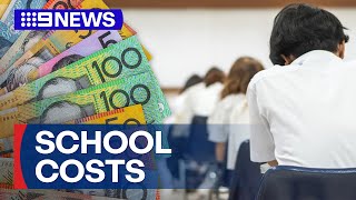 Australia’s most expensive state for education revealed | 9 News Australia