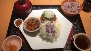 Hamburg Steak with Grated Radish at Ootoya in Tokyo