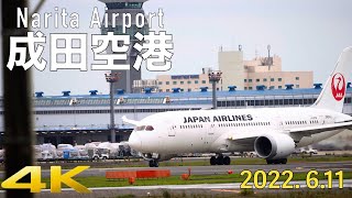 成田空港さくらの山から飛行機を撮影2022年6月11日✈️ #飛行機 #空港 #成田空港成田国際空港 離陸シーン Narita International Airport takeoff scene.