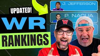 UPDATED Top 20 WR Rankings - Fantasy Football 2026