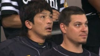 2013.08.01 Bs3-11H 松田に通算100号HR飛び出しソフトバンク快勝