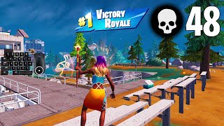 48 Elimination Solo vs Squads Gameplay Win (Fortnite Chapter 4 Season 3)