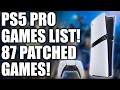 PS5 Pro has 87 Games optimised! | PS5 Pro was in the works before PS5 Launch!