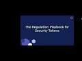 the inx way webinar series the regulation playbook for security tokens