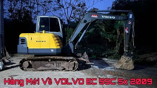 Hàng Mới Về VOLVO EC 55C SX 2009 Hàng Hàn Quốc Xịn Bao Chất Lượng Giá Chỉ 245Tr Thành MCT