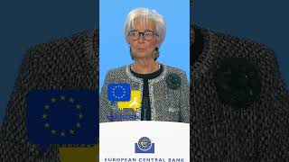 ECB 2 Percent Inflation Target! #Lagarde #eudebates #ECB #inflation #economy #shortsvideo #shorts