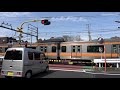 中央線「裁判所踏切」　chuo line court railroad crossing　2020.3.21