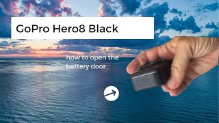 GoPro Hero 8 Black How To OPEN the Secret Battery Door #shorts