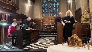 Music and Readings for Advent Sunday 2024, from All Saints, Highbrook, Sussex.