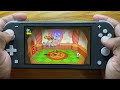 super mario 3d world bowser’s fury nintendo switch lite gameplay