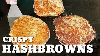 Crispy Hash Browns on the Flat Top Grill - Which is best: Frozen, Refrigerated, or Fresh?