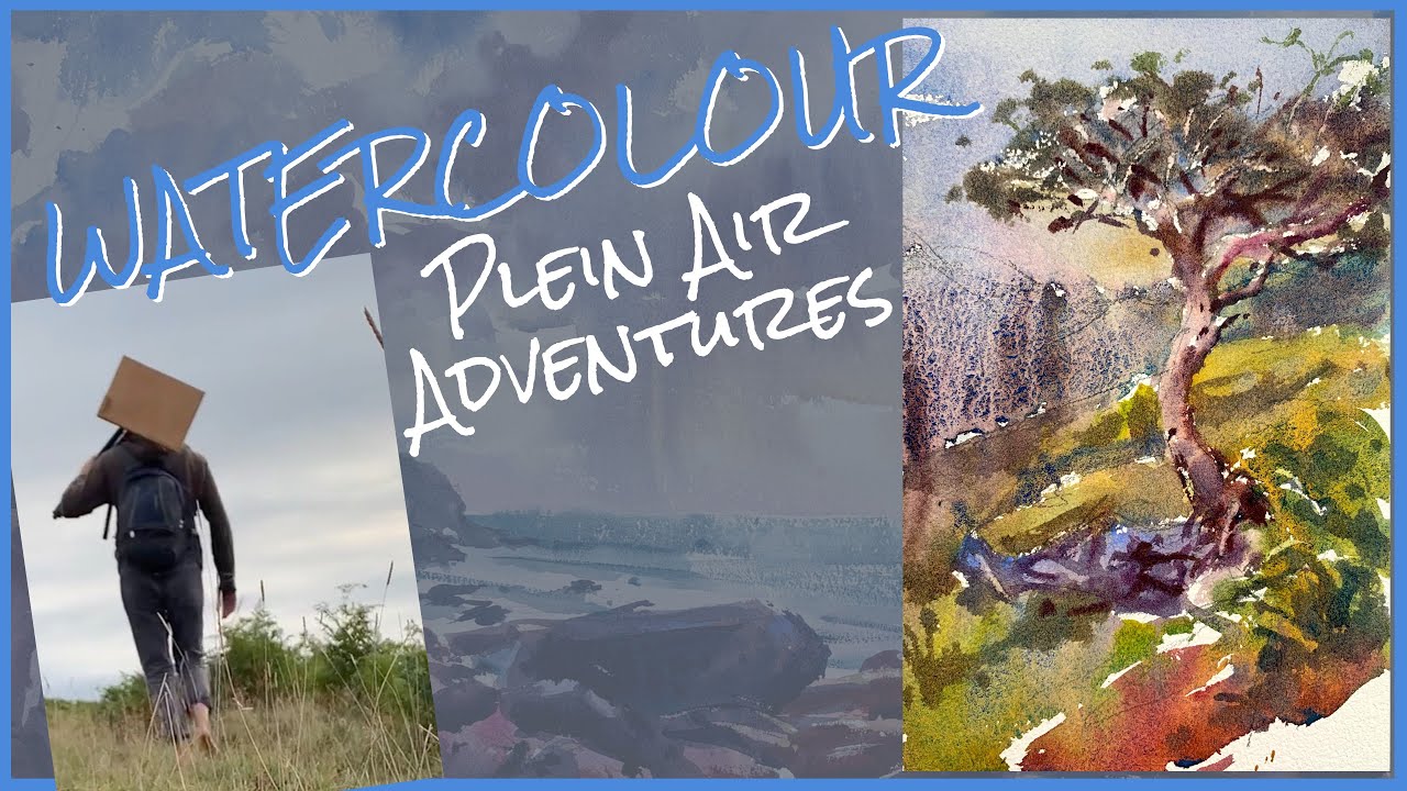 Painting Plein Air Watercolours Youtube