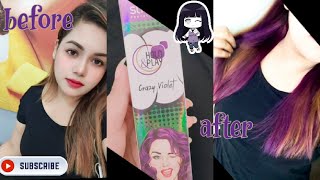 Streax Professional Hold\u0026Play Funky Colour Crazy Violet |Violet Hair - How to Get It