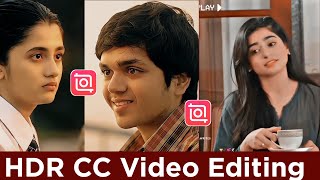 Hdr Cc Video Editing | Hdr & Brown Cc Effect Video Editing In Inshot |New Trending Hdr Video editing