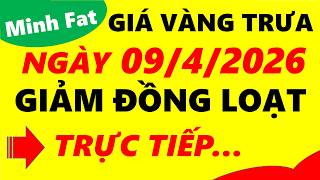 Giá vàng hôm nay ngày 09/4/2026 - giá vàng 9999, vàng sjc, vàng nhẫn 9999,...