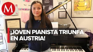 La joven pianista María Hanneman triunfa en Australia