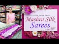 Pure Mashru Silk Sarees|Narmadha Saree House|Pastel & Dark Colours 😍👌|Mashru Sarees #mashrusilk